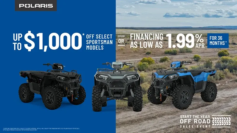 Read more about the article Start The Year Off Road Sales Event