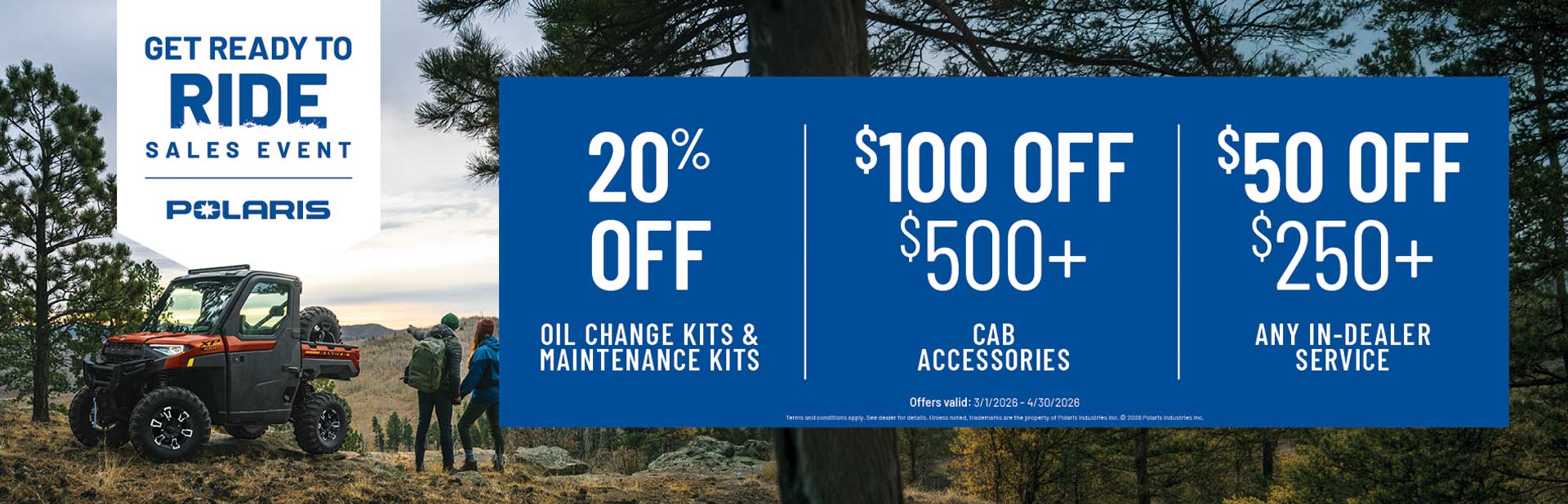 You are currently viewing Get Ready to Ride Sales Event PGA