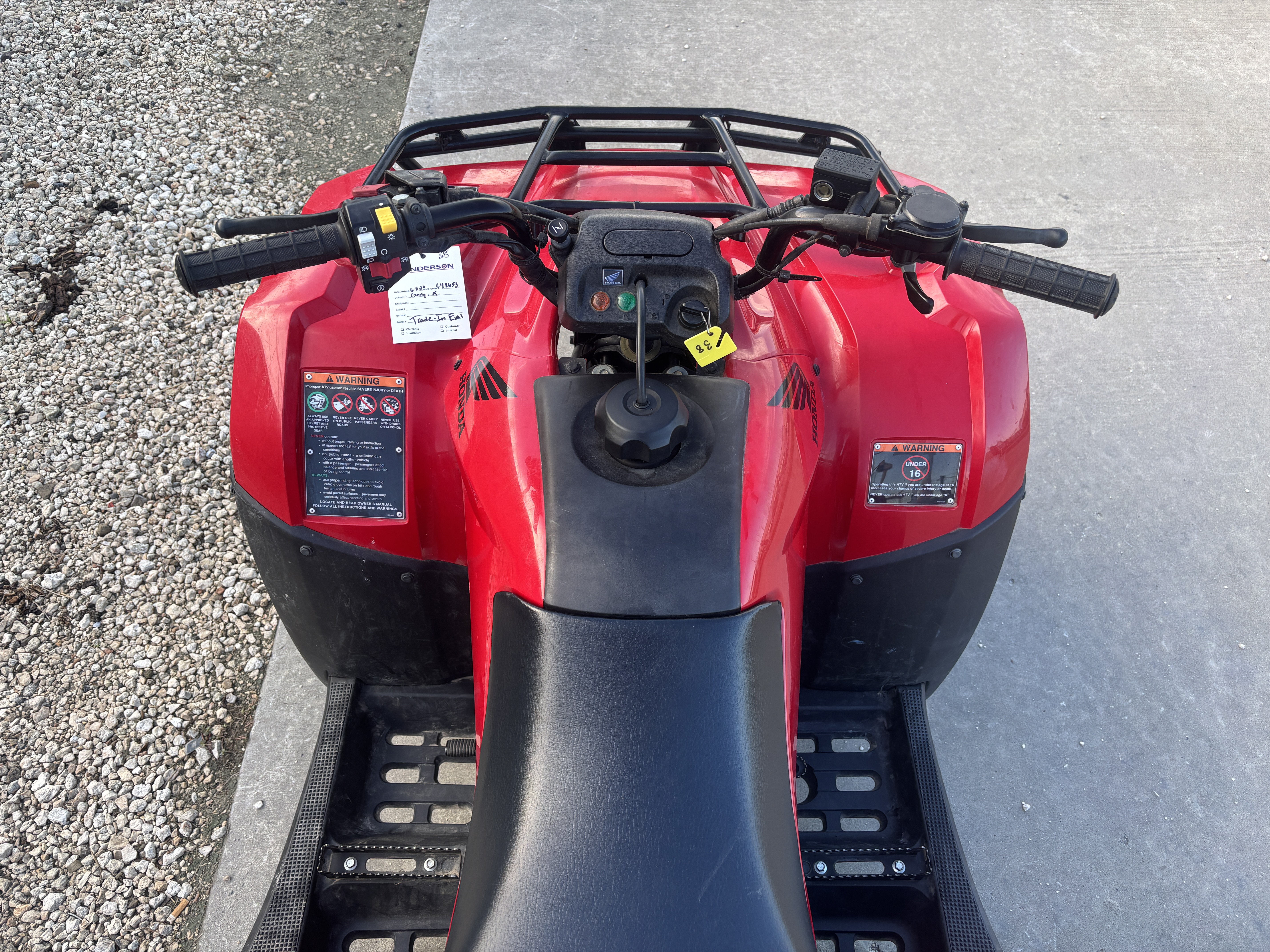 2024 HONDA RECON 250 ATV