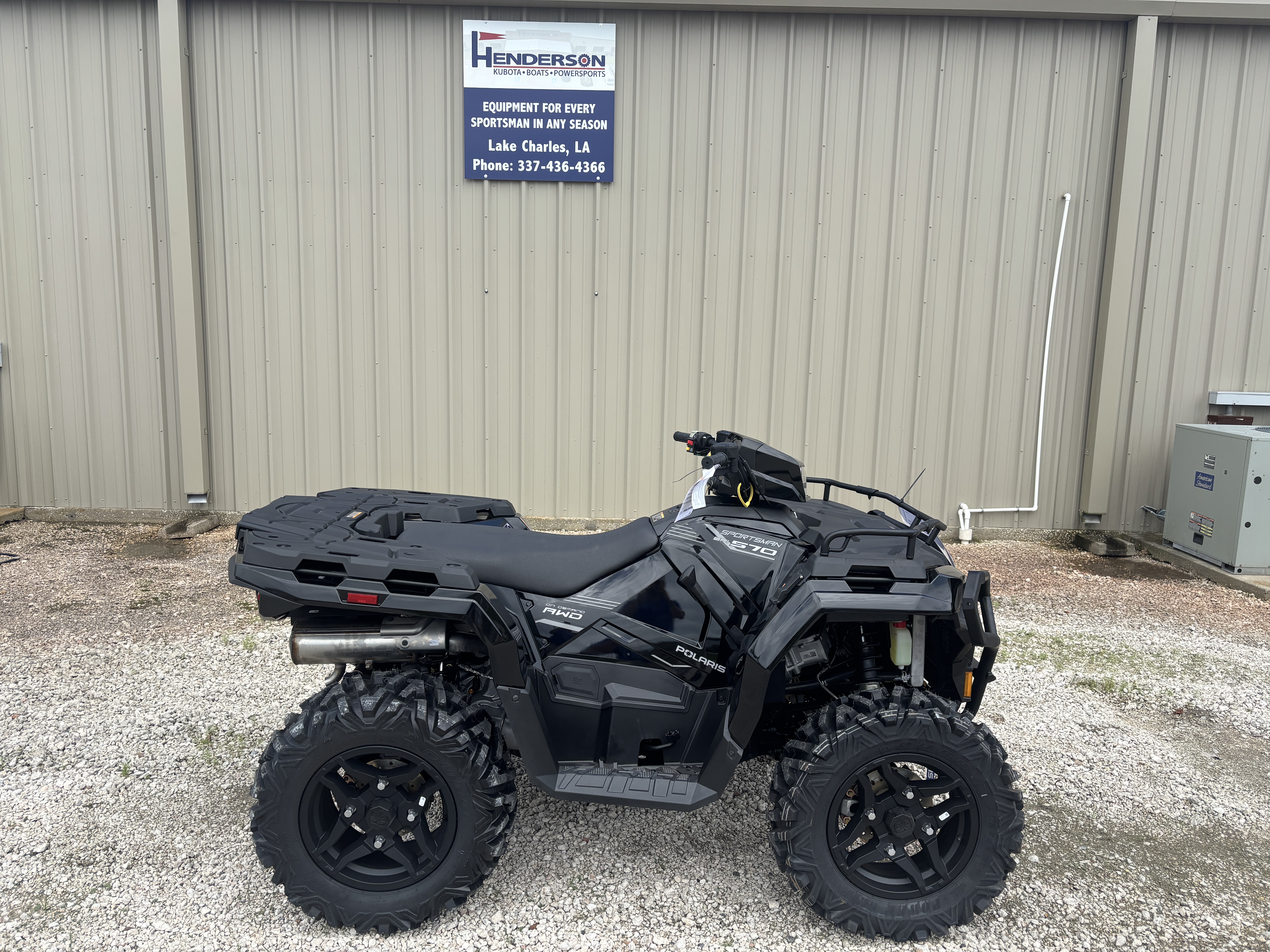 2026 POLARIS Sportsman 570 Trail Onyx Black ATV