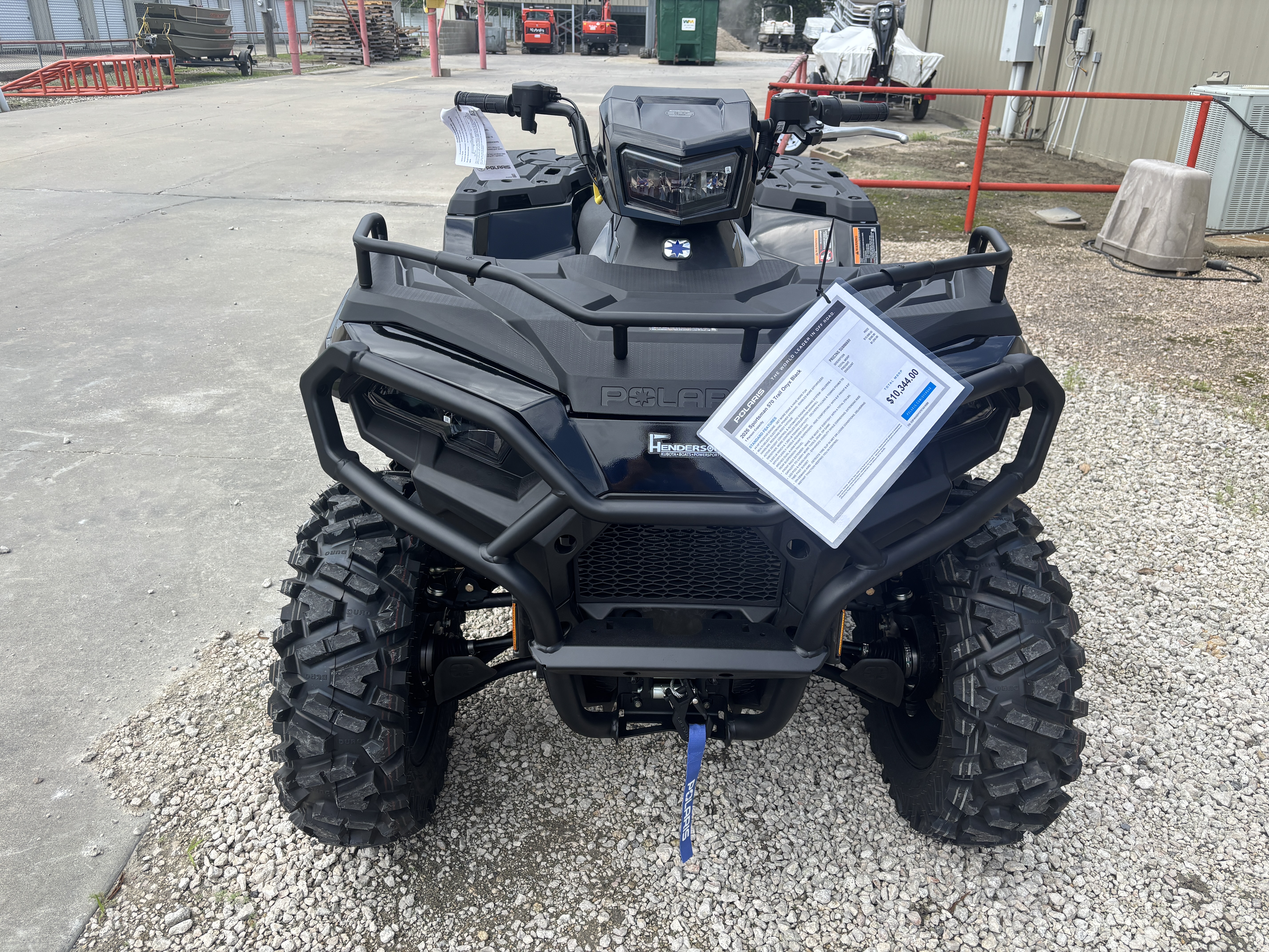 2026 POLARIS Sportsman 570 Trail Onyx Black ATV