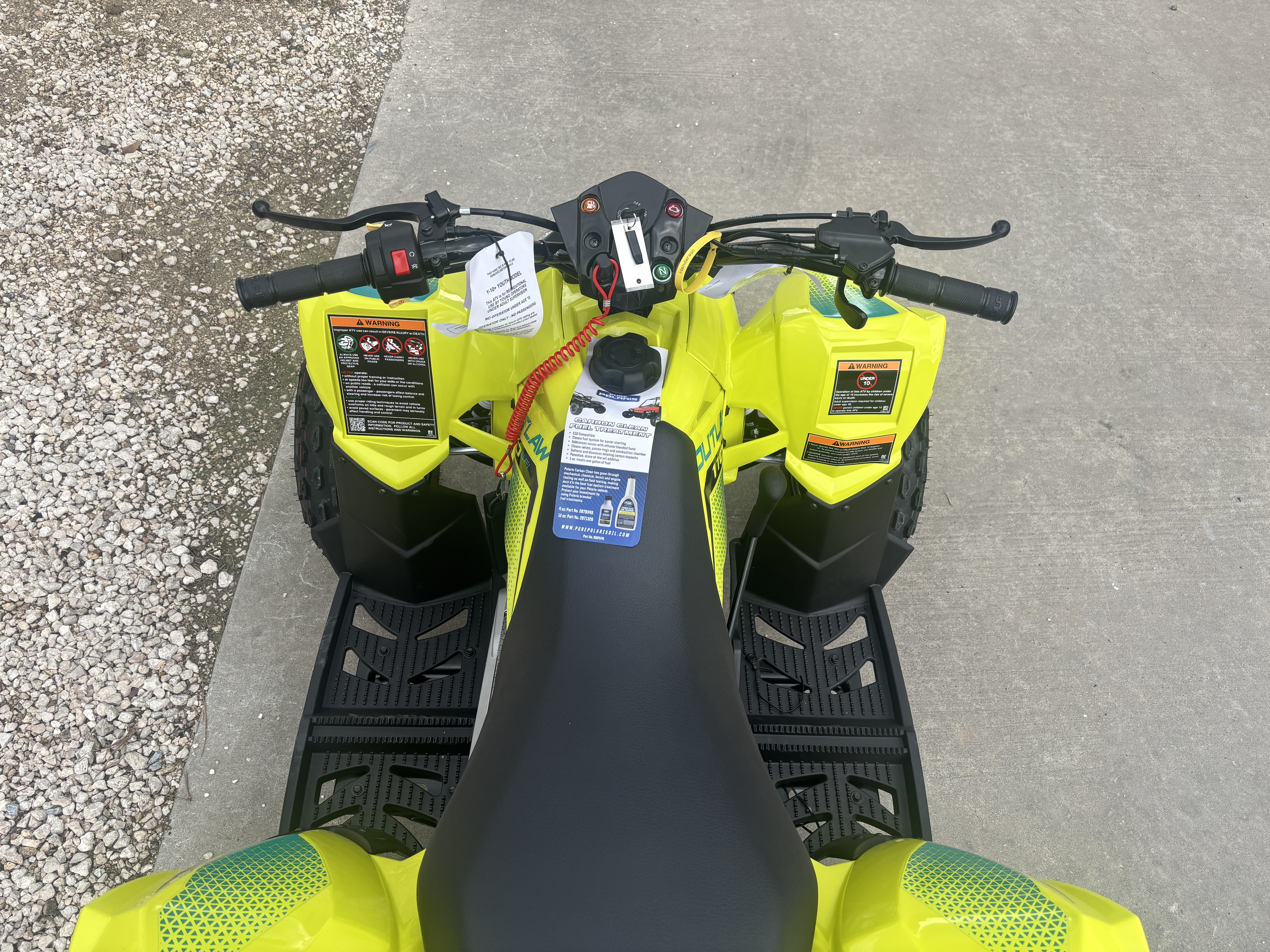 2027 POLARIS 2027 Outlaw 110 EFI Lime Squeeze ATV